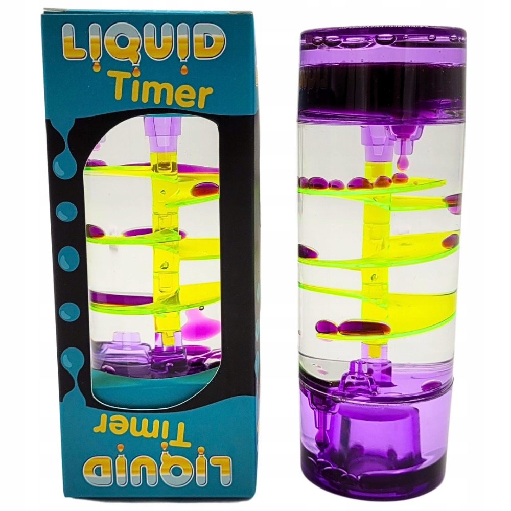 KLEPSYDRA SPIRALNA Z CIECZĄ LAWA TIMER hipnotyzuj EAN (GTIN) 5905679460863