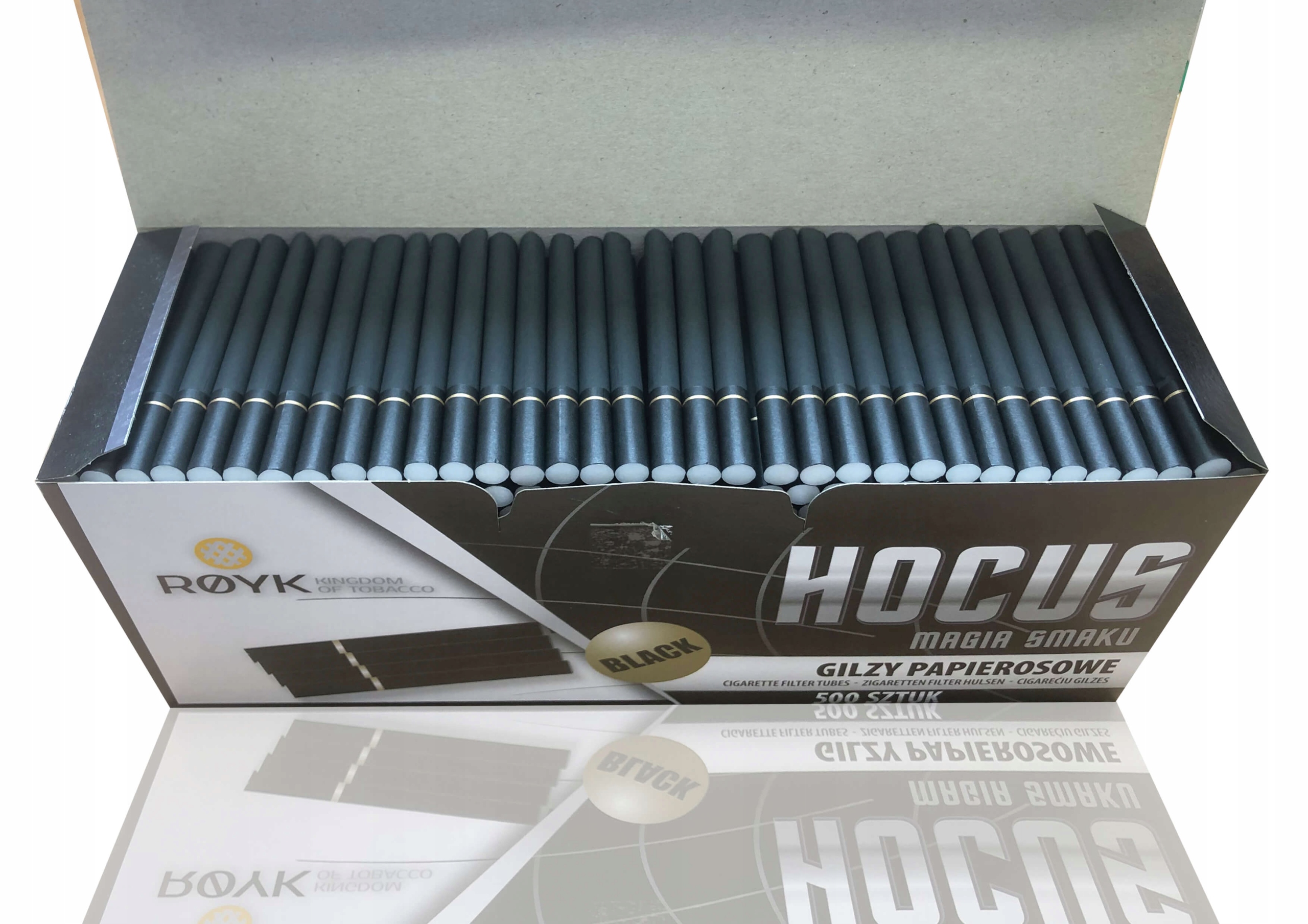 Gilzy papierosowe Hocus 500 szt. Black 13980904439 - Allegro.pl Gilzy papierosowe Hocus 500 szt. Black 13980904439 - Allegro.pl