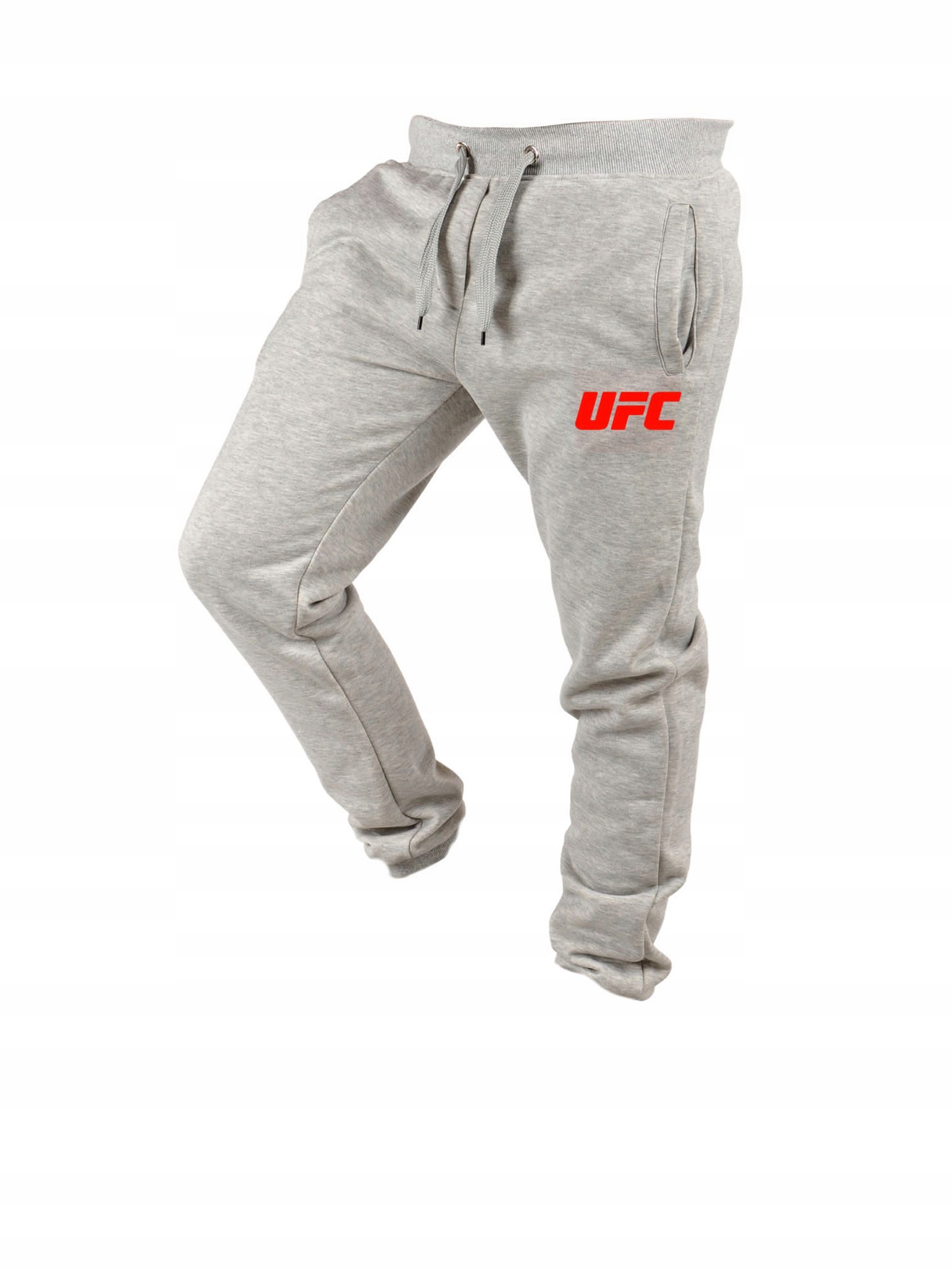 

Spodnie Dresowe Ufc Dresy Męskie Szare L
