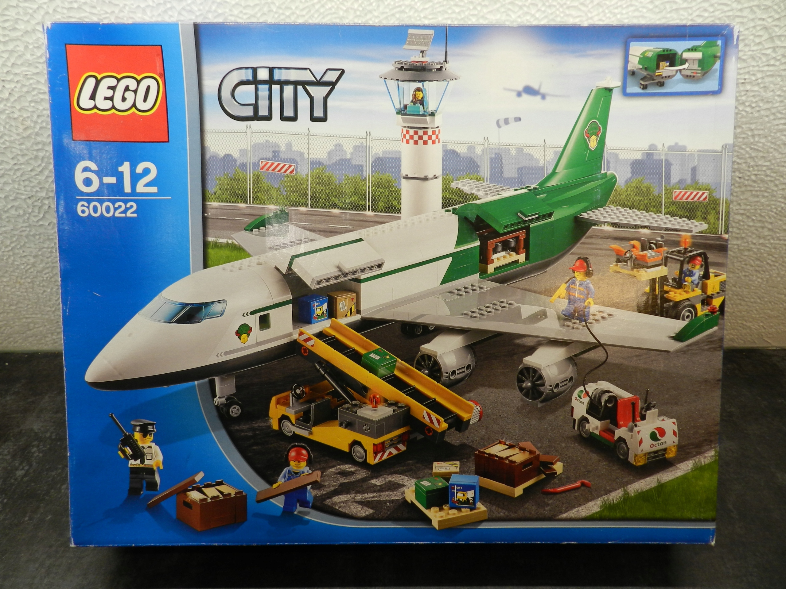 Lego 60022 City Terminal towarowy *nowy 100%, Outlet Pudełko stan Db-