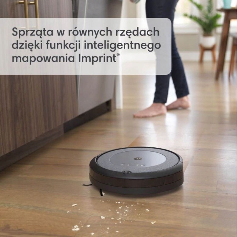 IROBOT Odkurzacz Roomba Combo i5+ (i5576) Kolor dominujący srebrny/szary