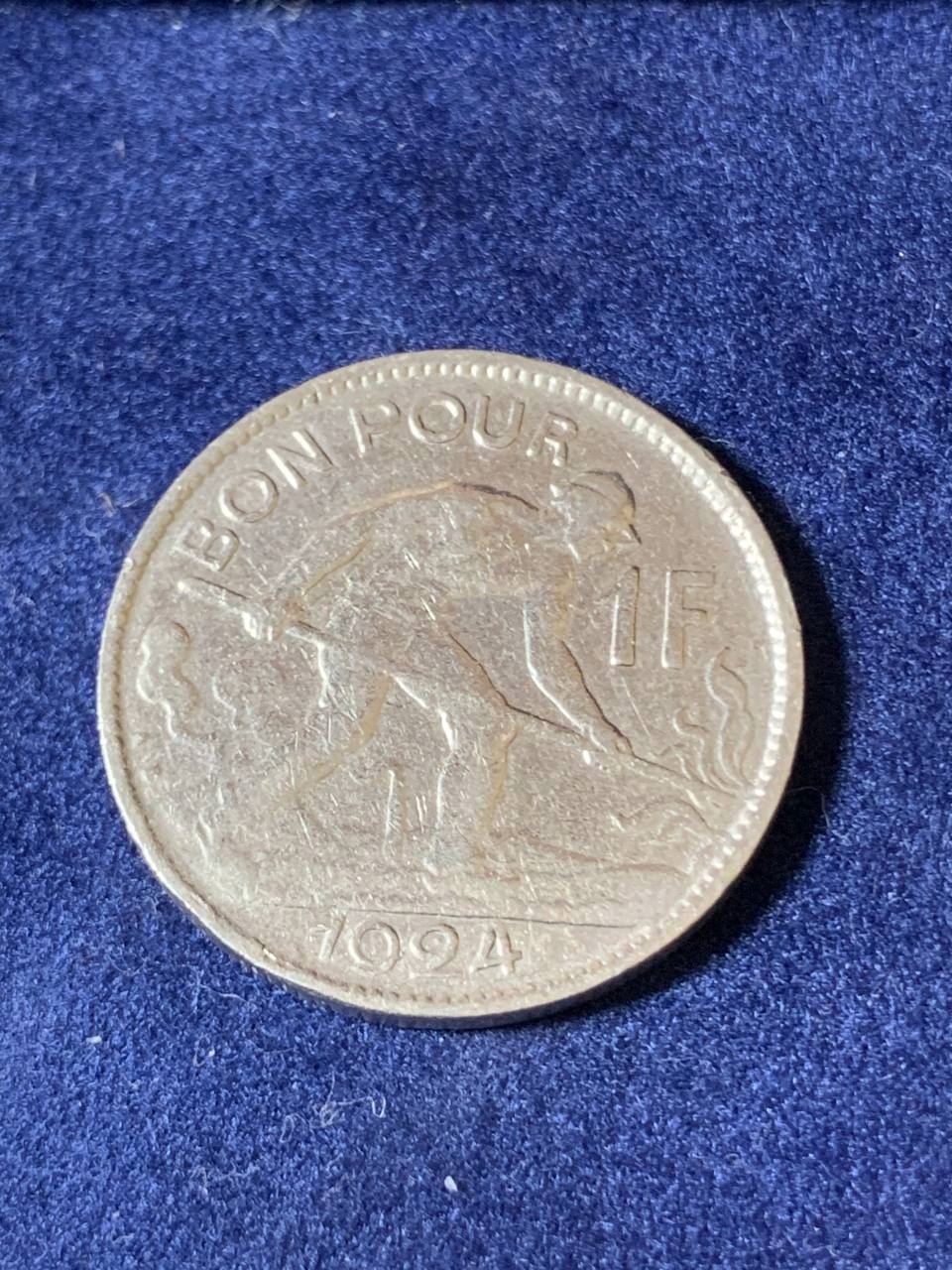 Luksemburg 1 frank 1924