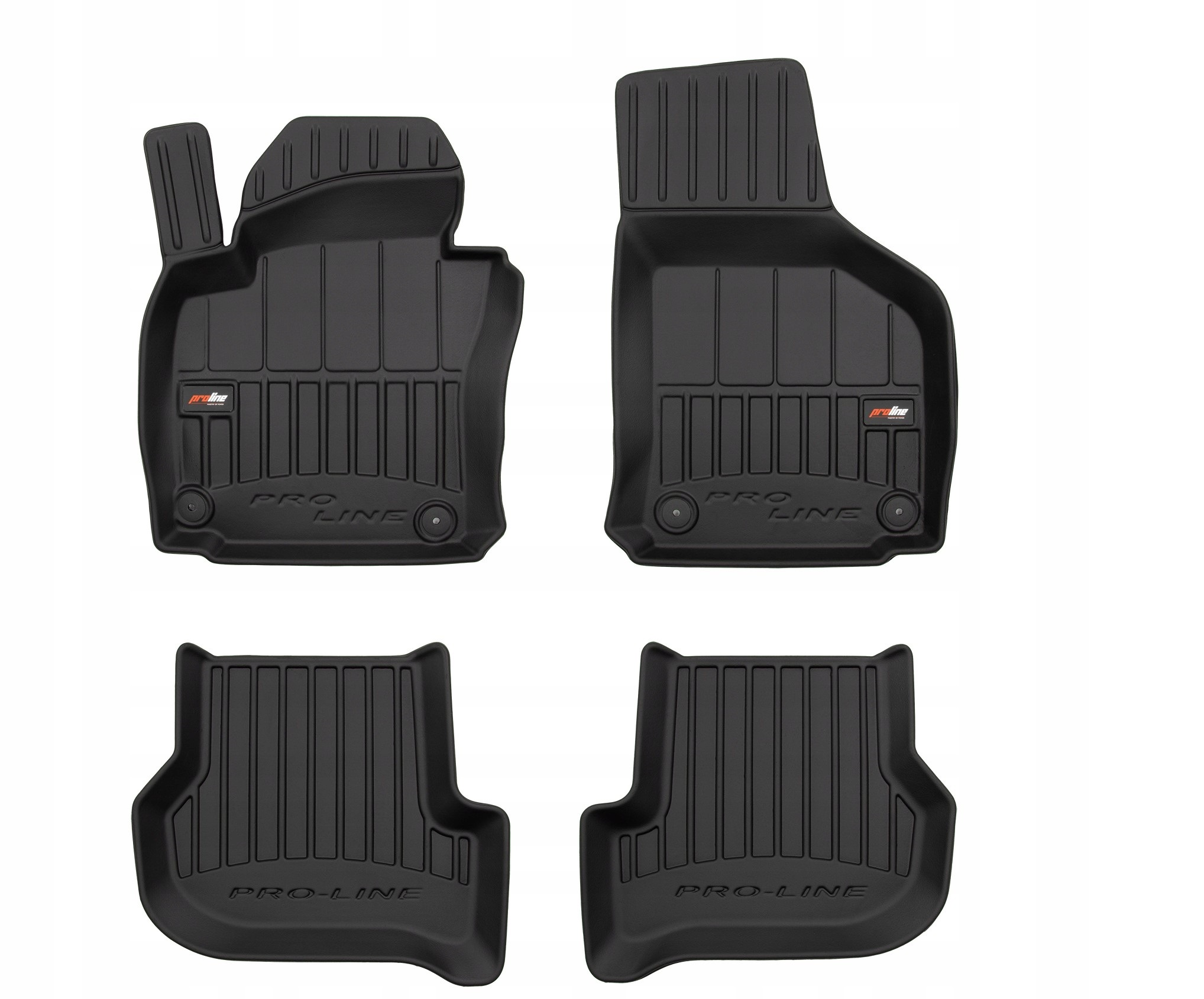 Gumové Rohožky Seat Leon 2 2005-2012 Korytka 3D