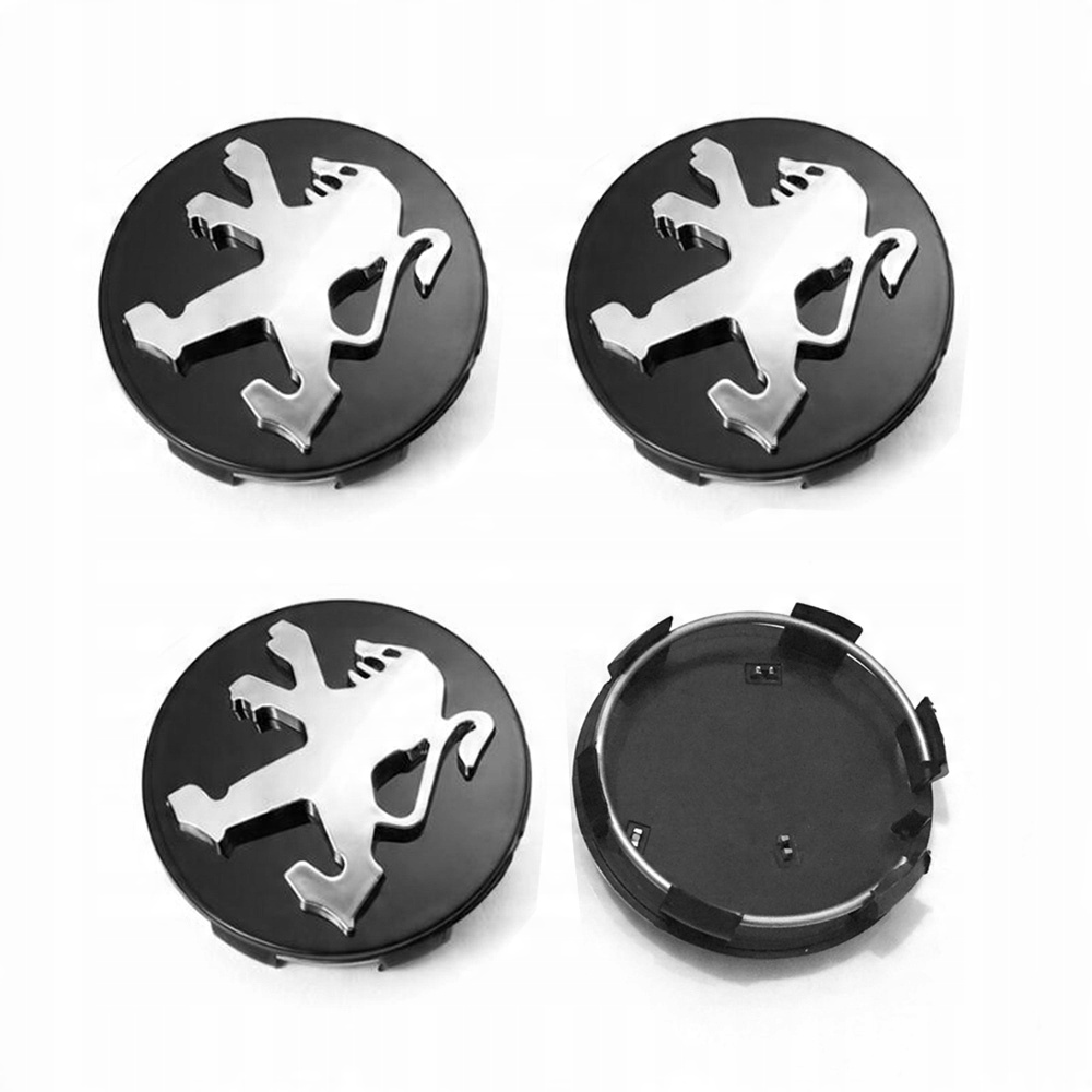 

4x Kapsel Peugeot 60mm Dekielki Do Felg 4SZT