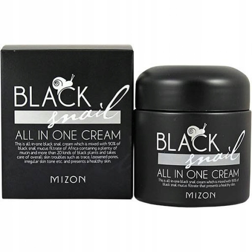 Pleťový krém proti stárnutí Mizon Black Snail 0 Spf den a noc 75 ml