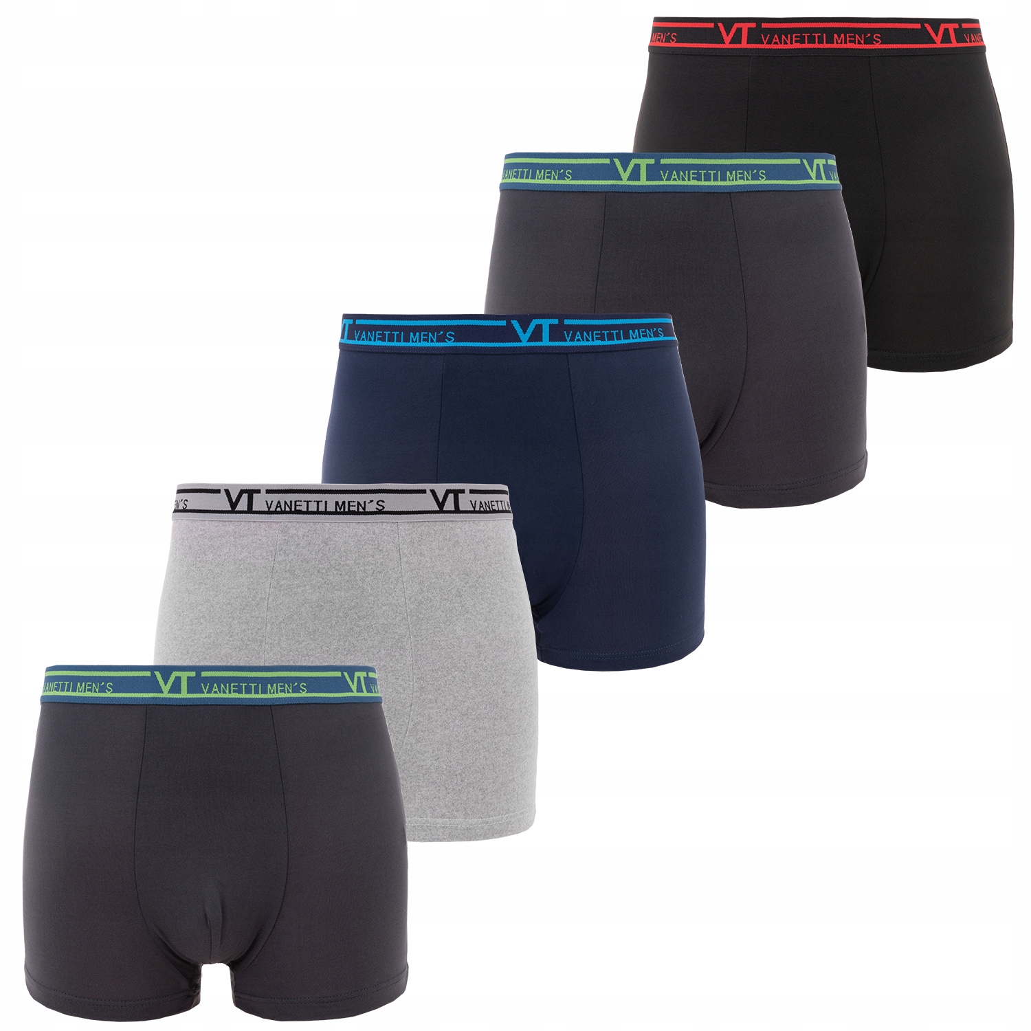 

5x Bokserki Bambusowe Antybakteryjne Rozmiar 2XL