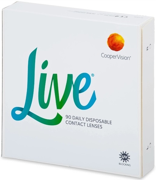 

Soczewki Jednodniowe Cooper Vision Live 90 sztuk