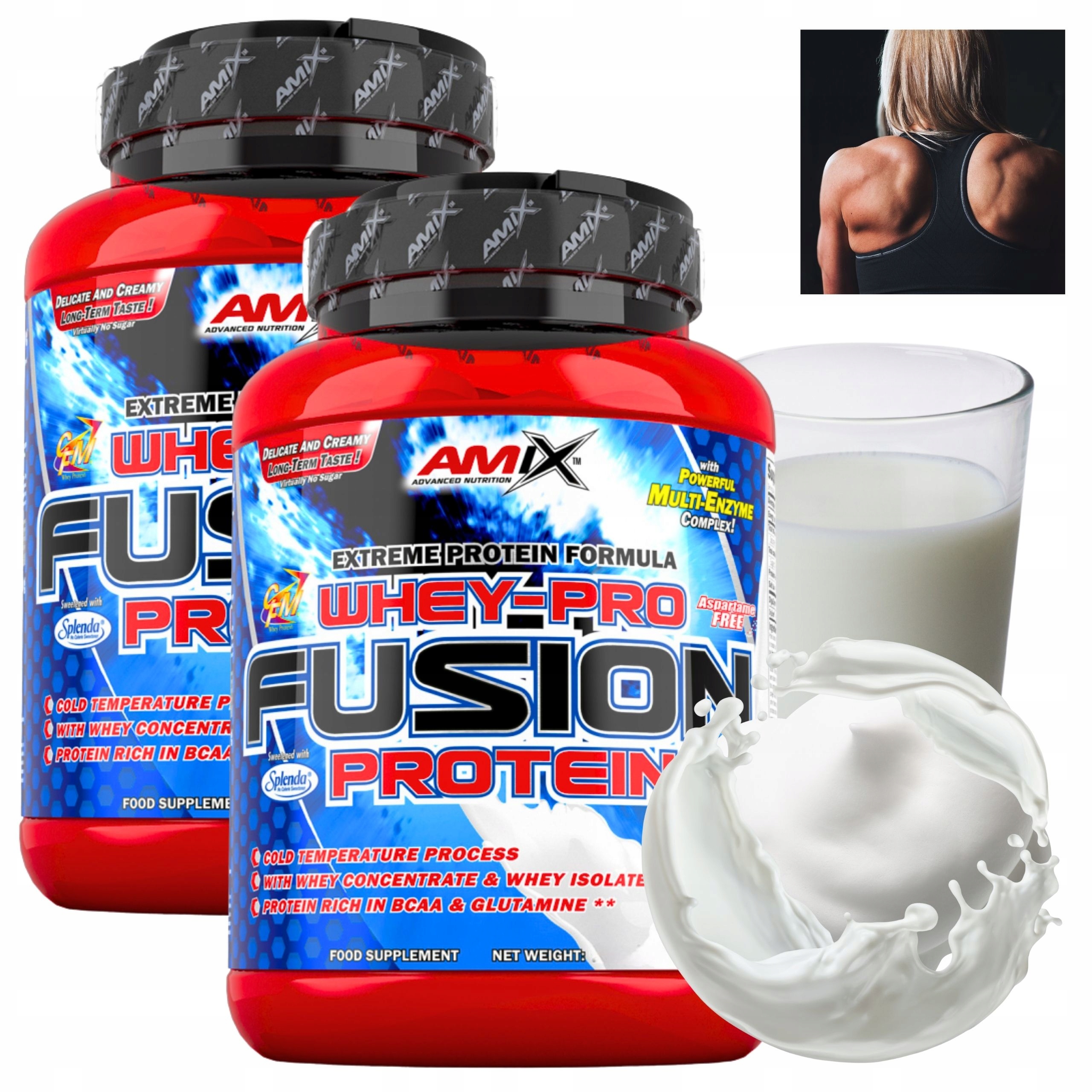 MIX Bílků Wpi Wpc Protein Syrovátkový koncentrát přírodní izolát