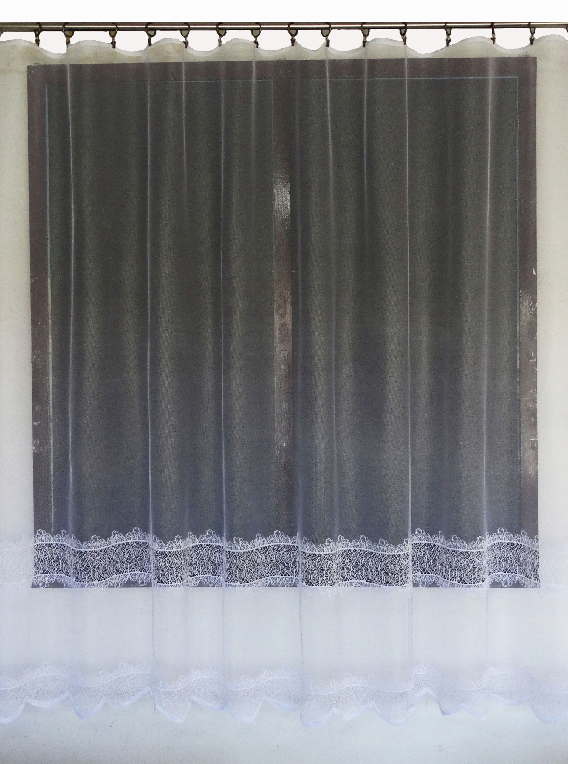 Mg Záclona 618/238 Bílá 350X160 cm Hotová S Páskou M