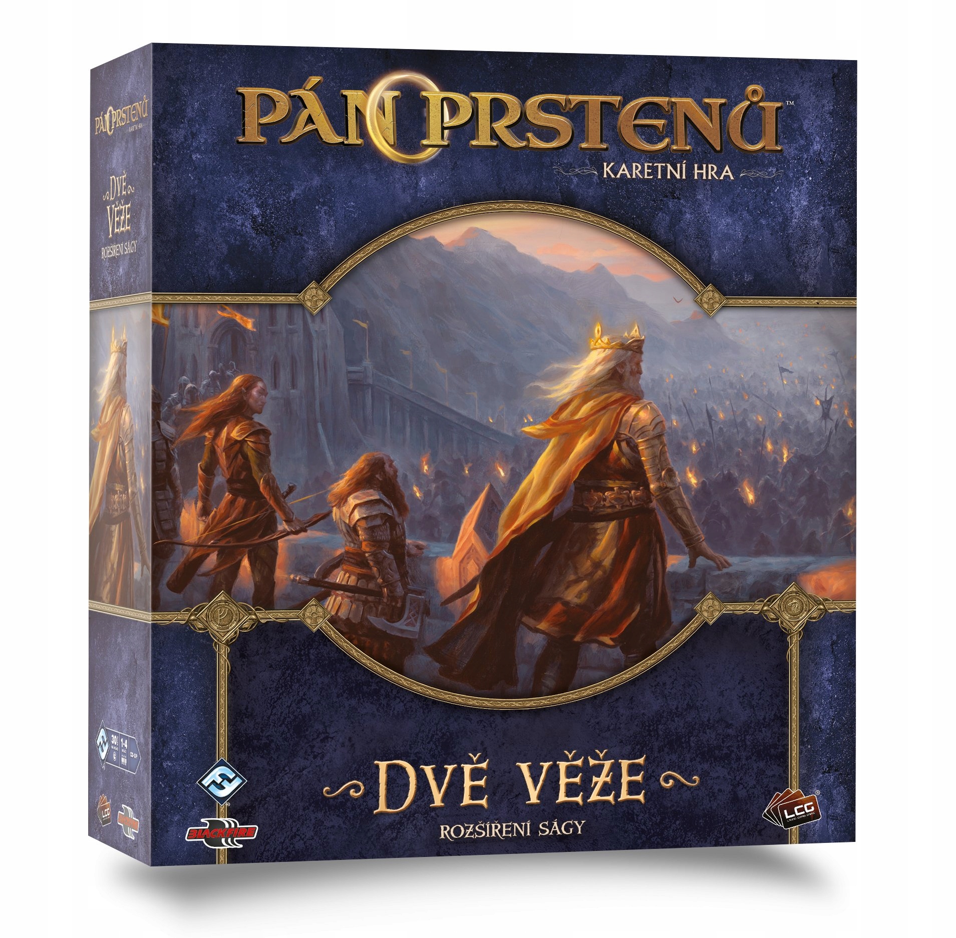 Asmodee Czech Republic Pán prstenů: karetní hra Dvě věže rozšíření