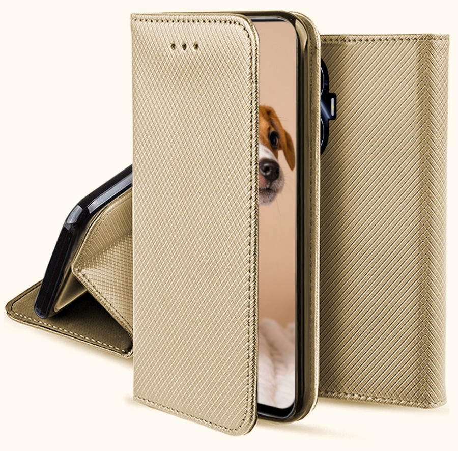 

Case Etui Smart Magnet 2x Szkło Do Realme C55