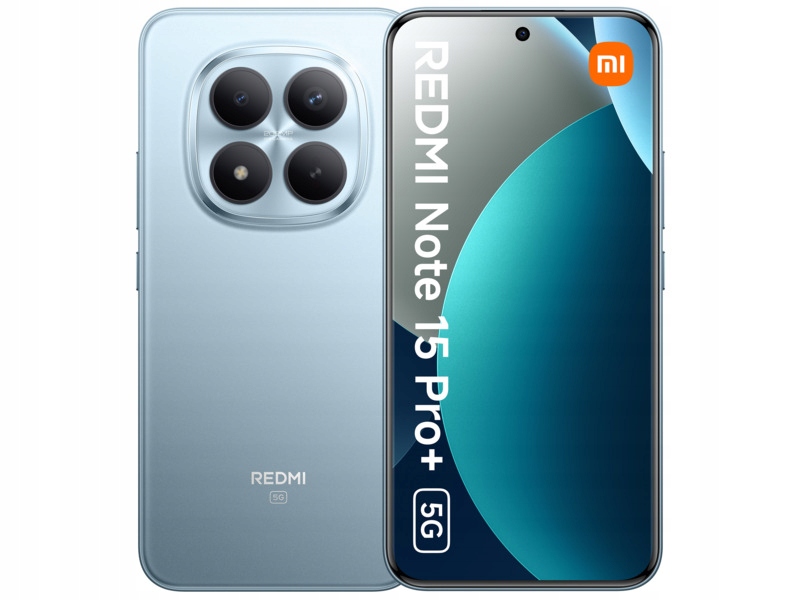 Smartfon Xiaomi Redmi Note 15 Pro+ 5G 8/256GB 6.83" 120Hz Niebieski