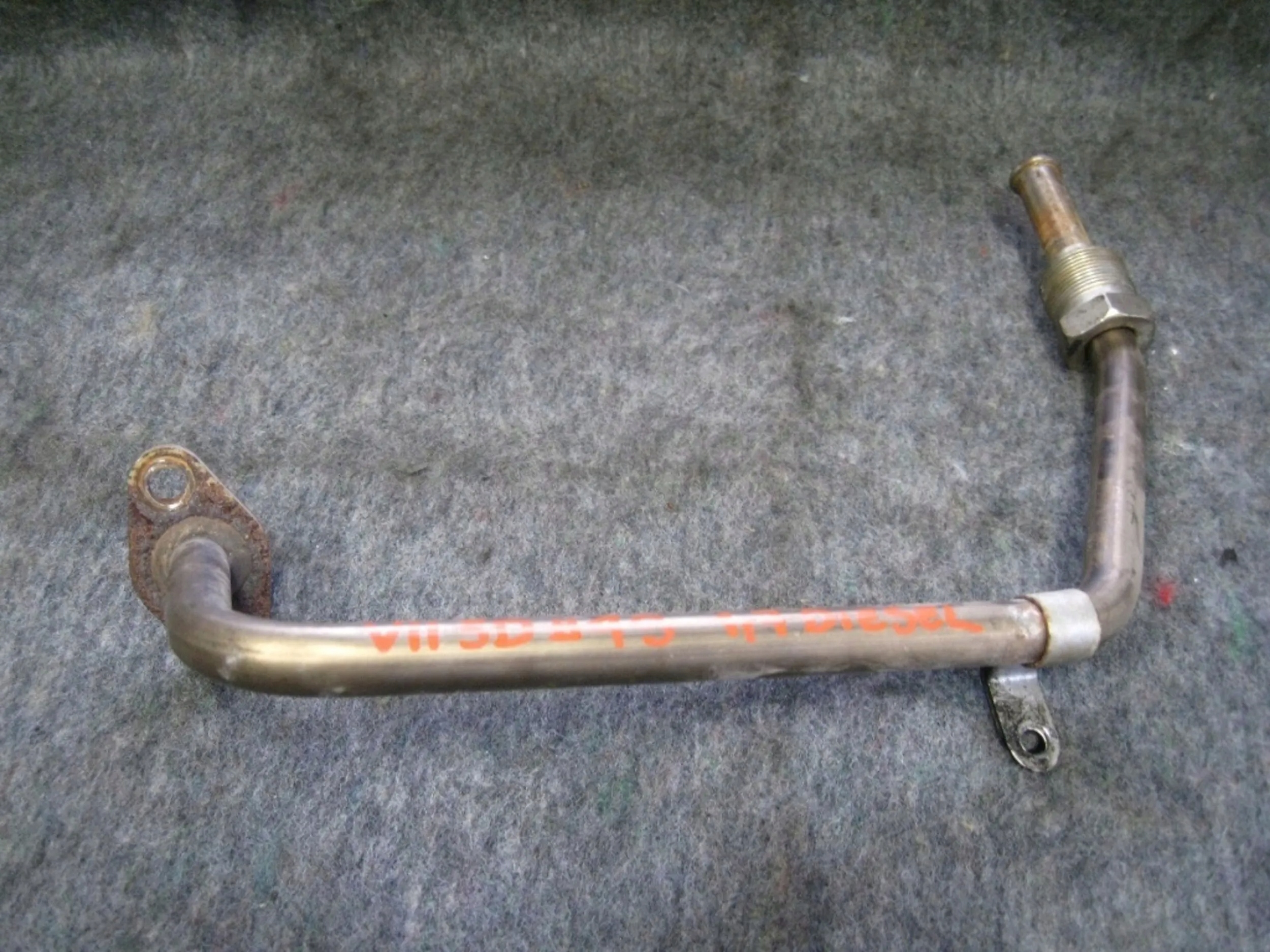 Honda Civic VII 2001 Przewód Rura chłodnicy spalin EGR