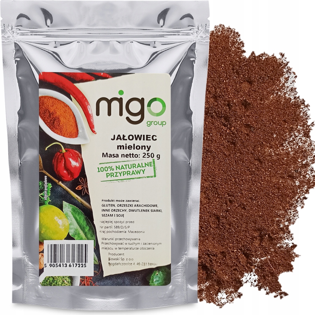 Levně 6 x MIGOgroup, mletý Jalovec – 250 g – MIGOgroup