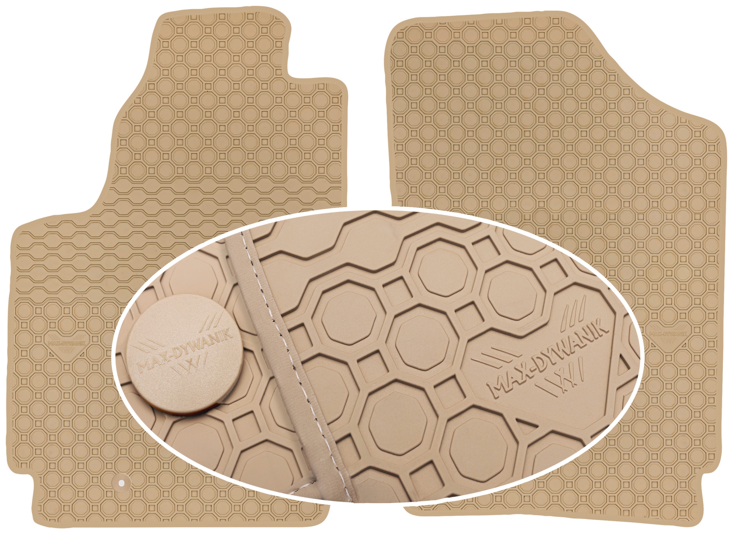 Peugeot Partner I 2os 05-08 Koberce Béžové