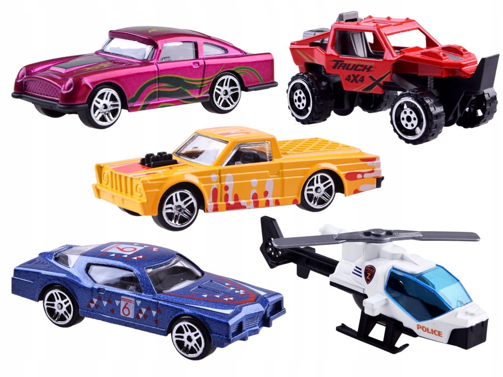 autka RESORAKI resorówki ZESTAW 5szt