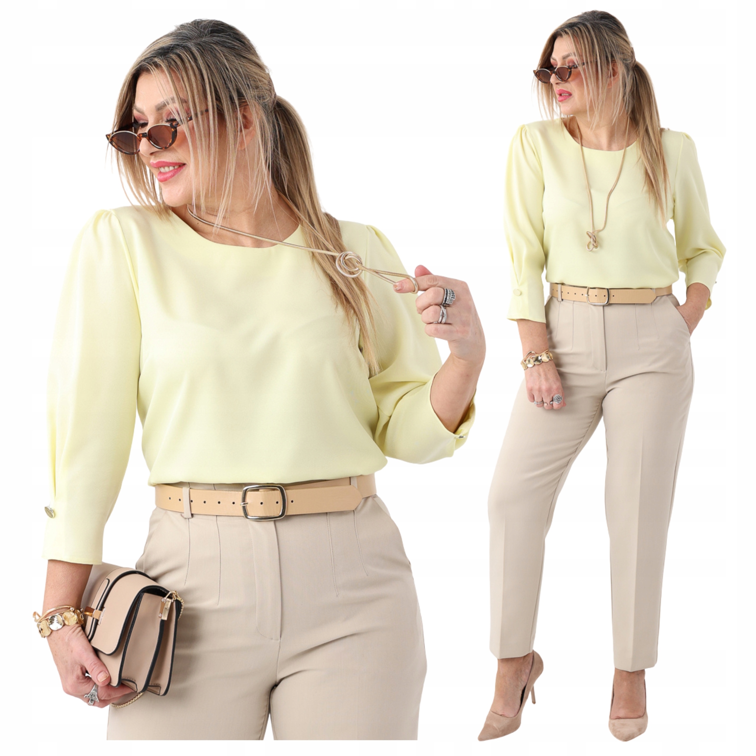 bluzka damska wizytowa bawełniana Polski Producent duże rozmiary