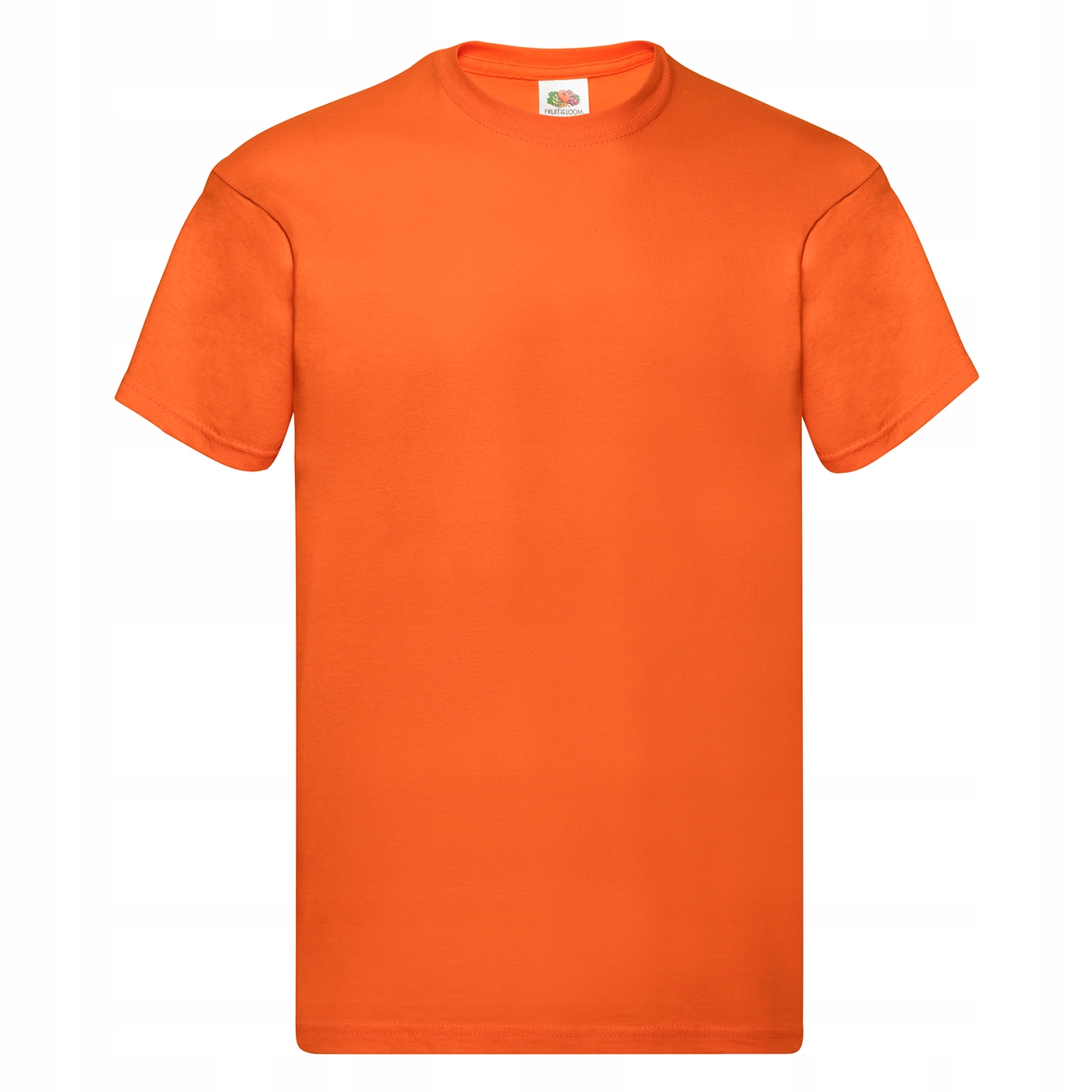 T-SHIRT KOSZULKA FRUIT OF THE LOOM orange S