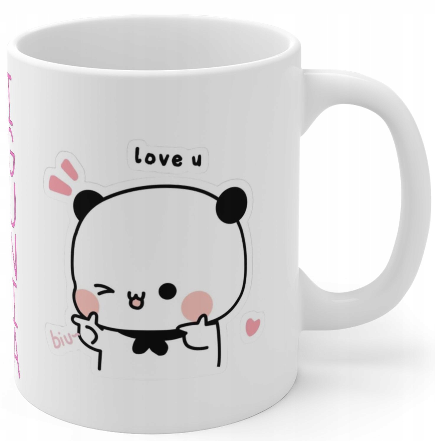 

Kubek imię Bubu Loves Dudu instagram