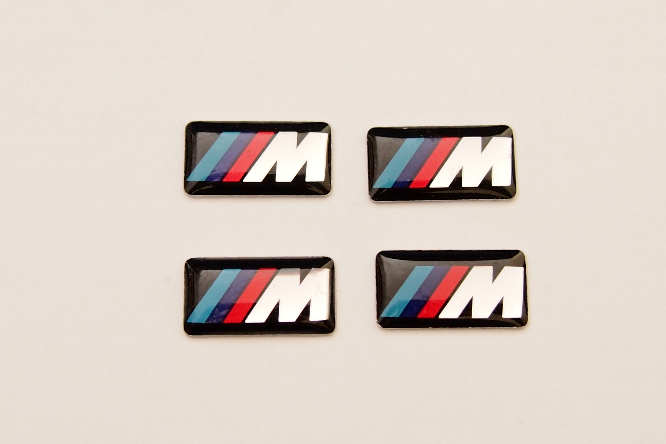 EMBLEMAT NAKLEJKA NA FELGE BMW M-PAKIET 17X09 mm