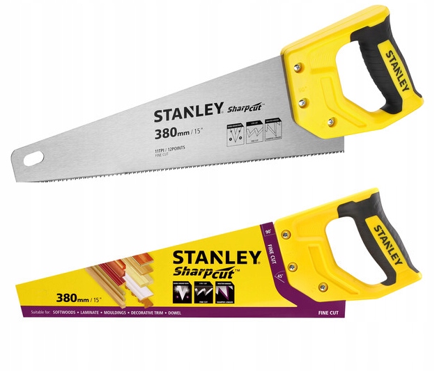 

Stanley Piła Ręczna do drewna 380mm x 11 cal 20369