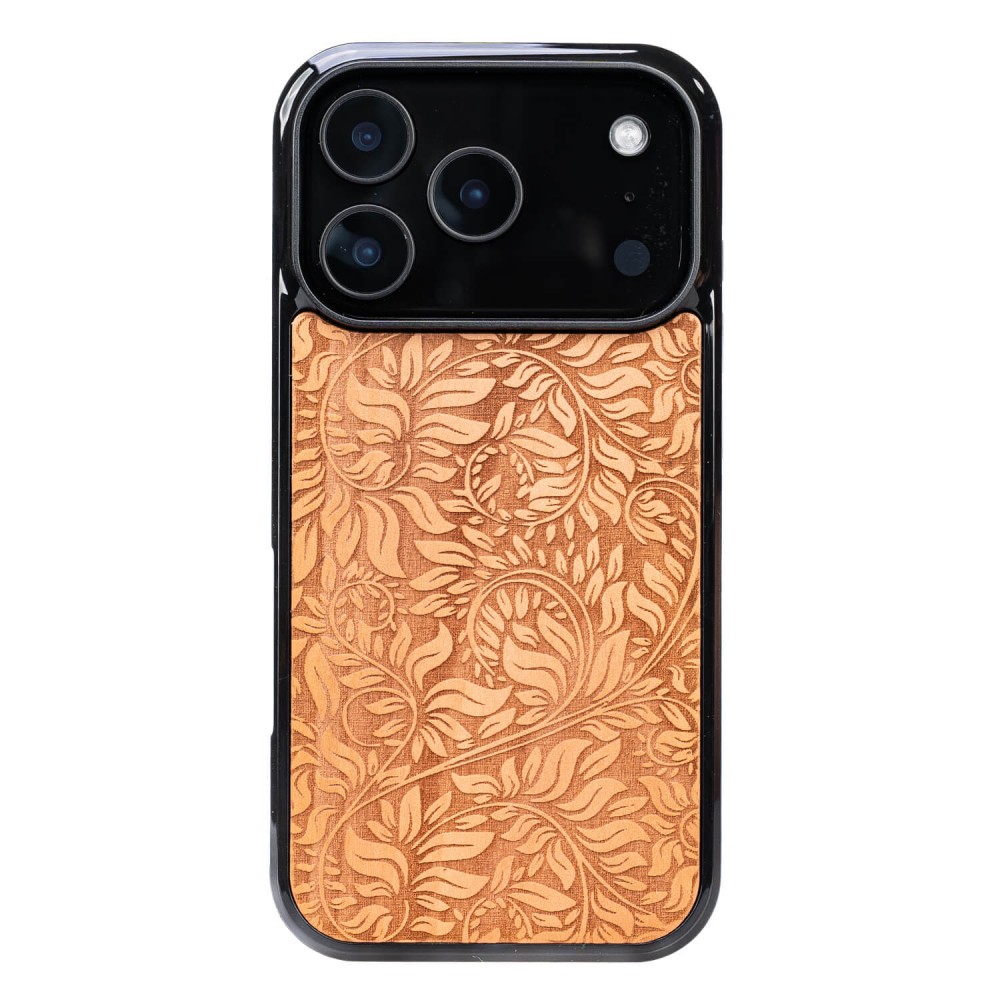 Dřevěné Pouzdro Bewood pro iPhone 17 Pro Jabloňové Listy