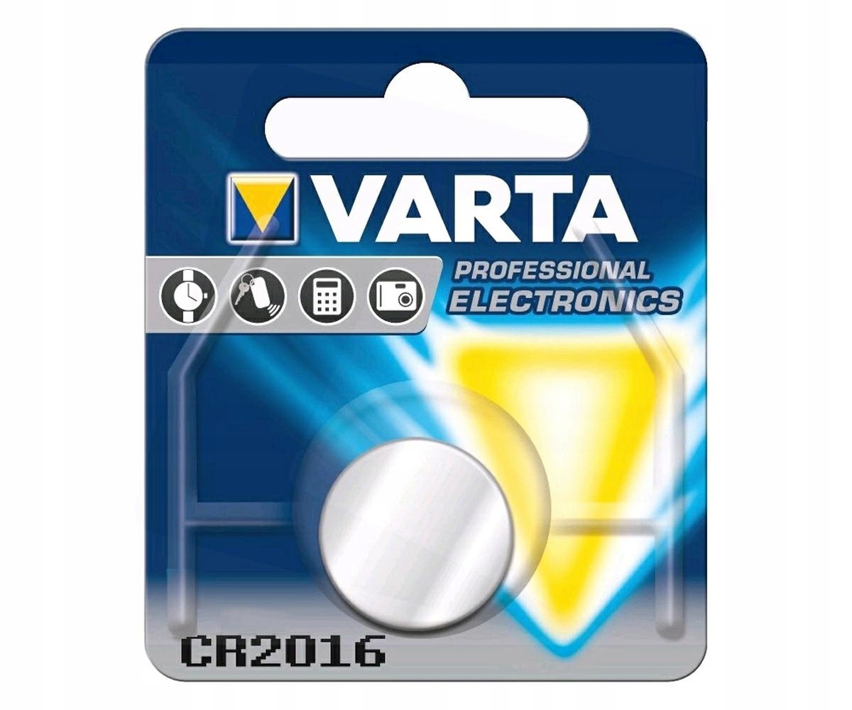 

Bateria litowa Varta CR2016 3V LiMnO2 90mAh pilot