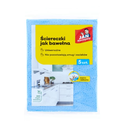 5 x Jan Niezbędny Univerzální utěrky 5 ks
