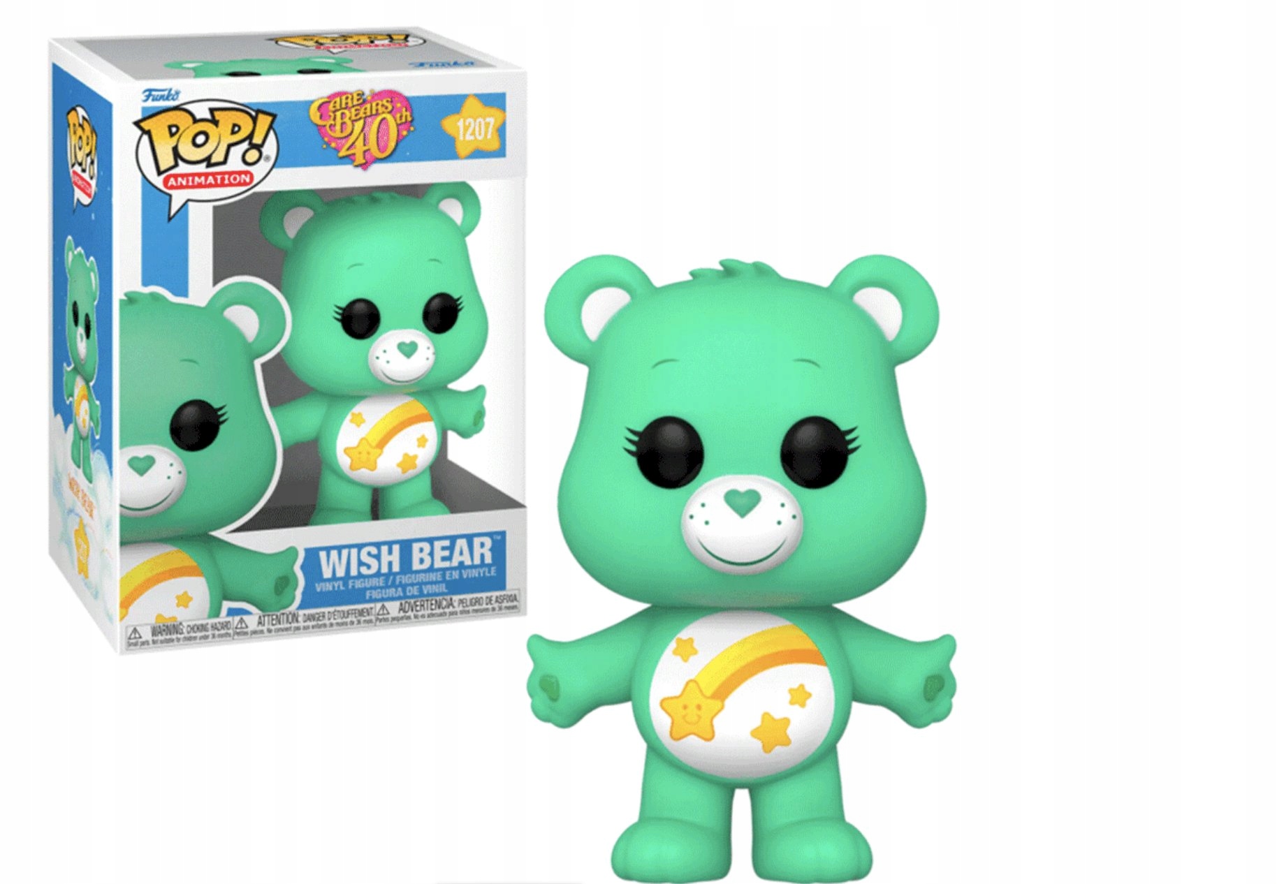 Funko Pop Care Bears. Good luck Bear. Lucky Bear Care Bears. Panda Funko Pop we Bear.