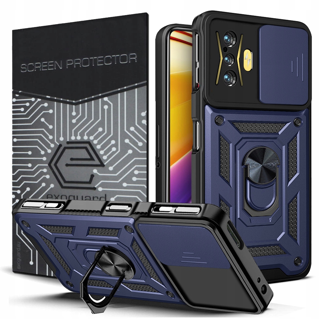 

Etui Pancerne Obudowa+szkło do Xiaomi Poco F4 Gt