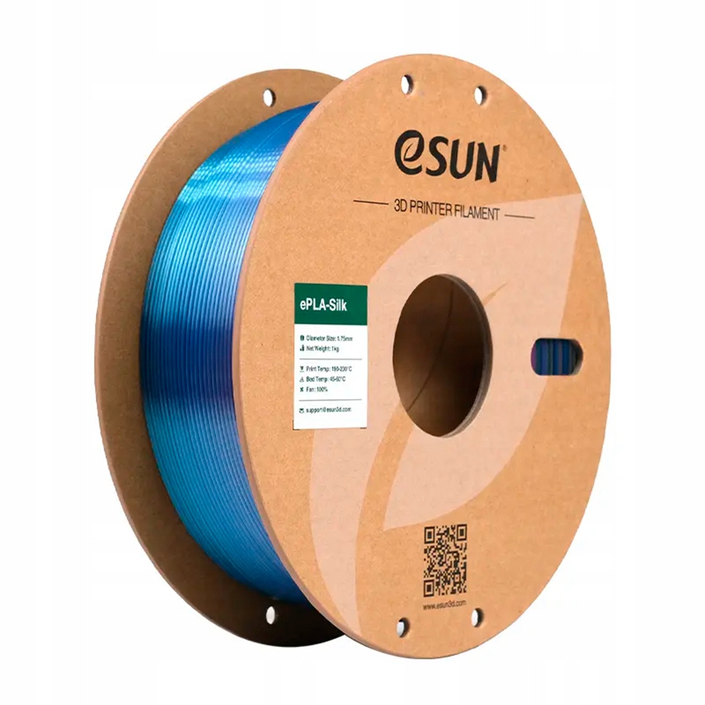 eSun filament Silk-PLA Universe wielokolorowy 1.75mm 1kg papierowa szpula