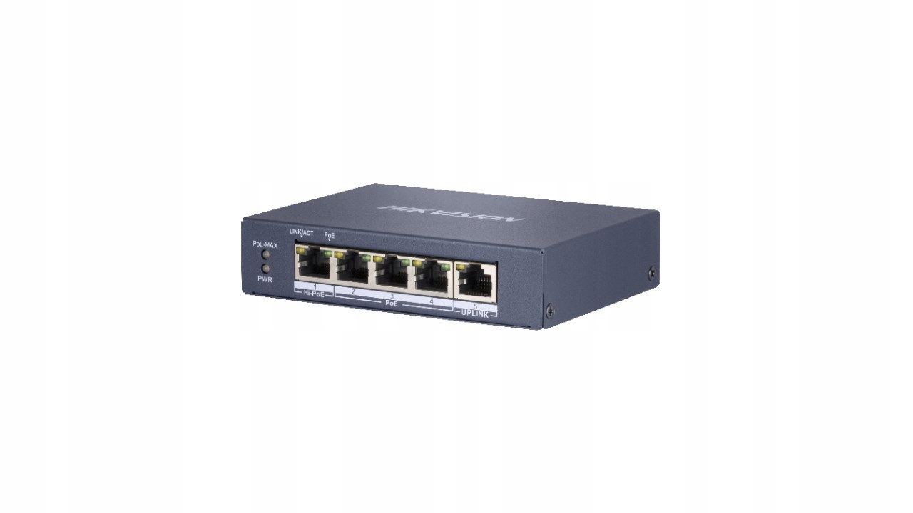 Switch Poe Hikvision DS-3E0505HP-E