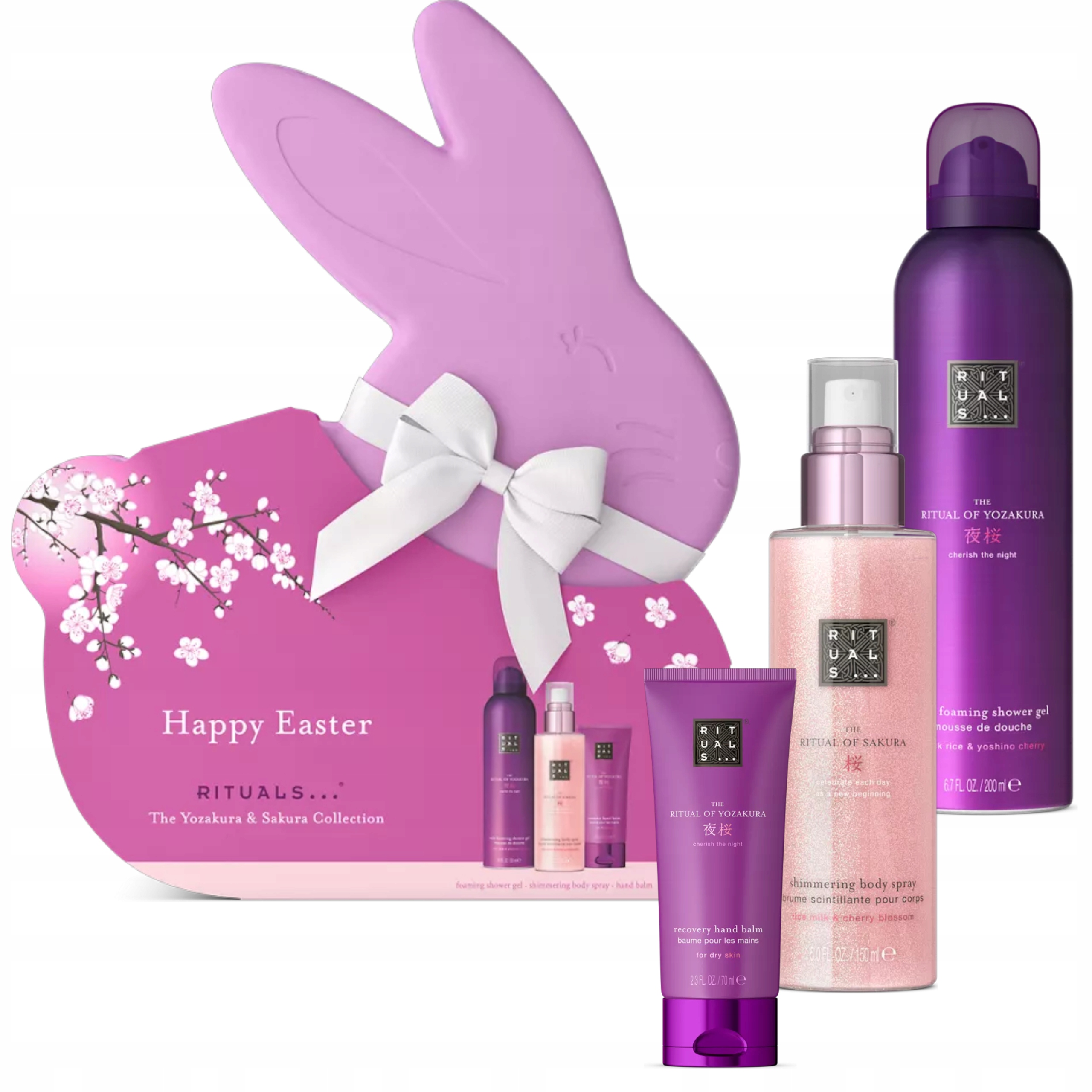 Zestaw Kosmetyków Rituals Sakura Krem Pianka Mgiełka Wielkanocny
