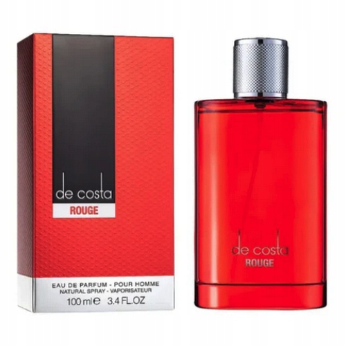 Fragrance World De Costa Rouge 100 ML Parfémovaná Voda Pro Muže