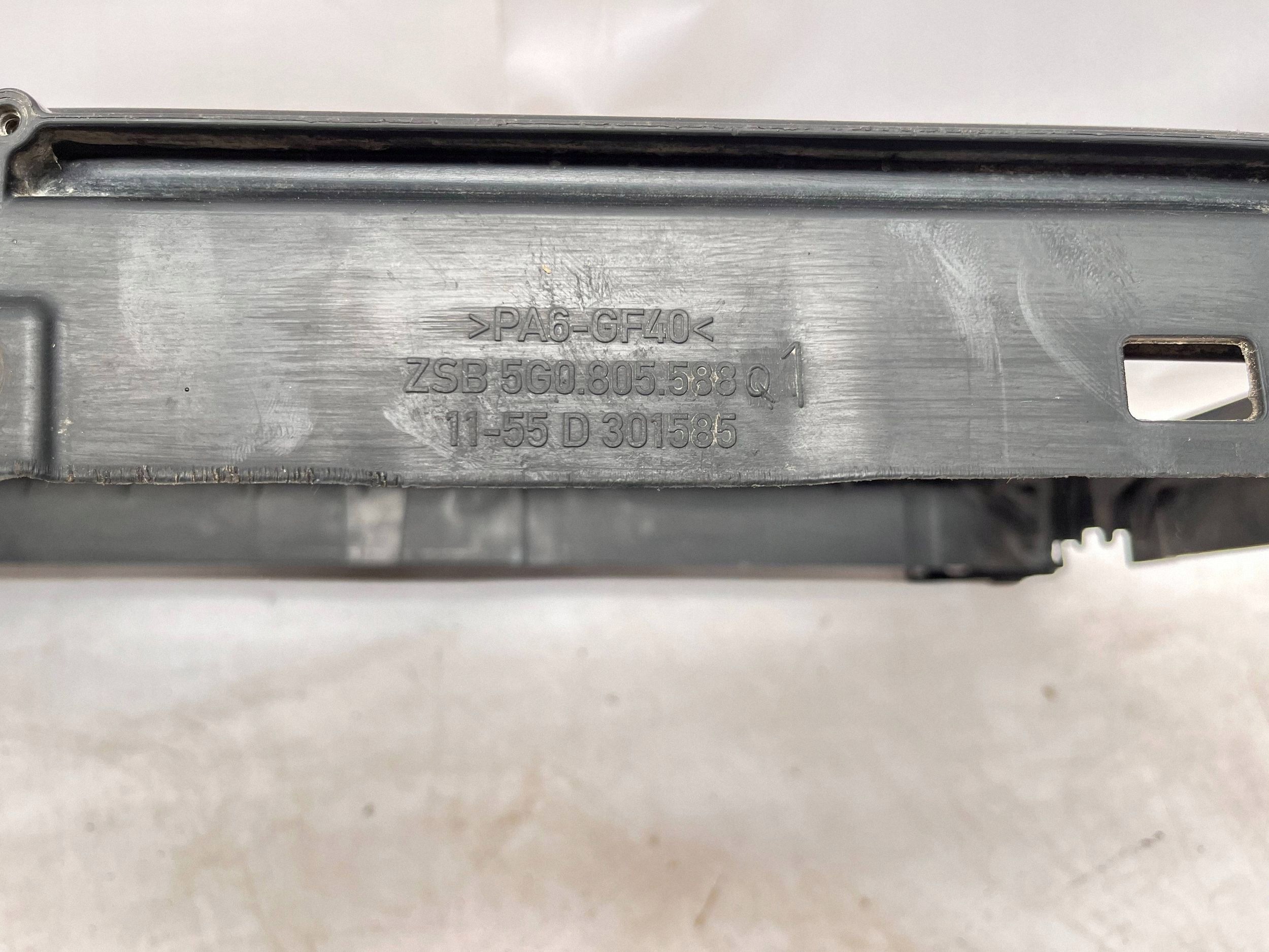 support panel for radiators CALY original VOLKSWAGEN GOLF VII 5G0805588Q