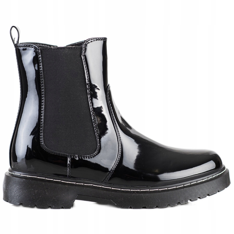

Czarne Skóra ekologiczna Buty Shelovet r.39