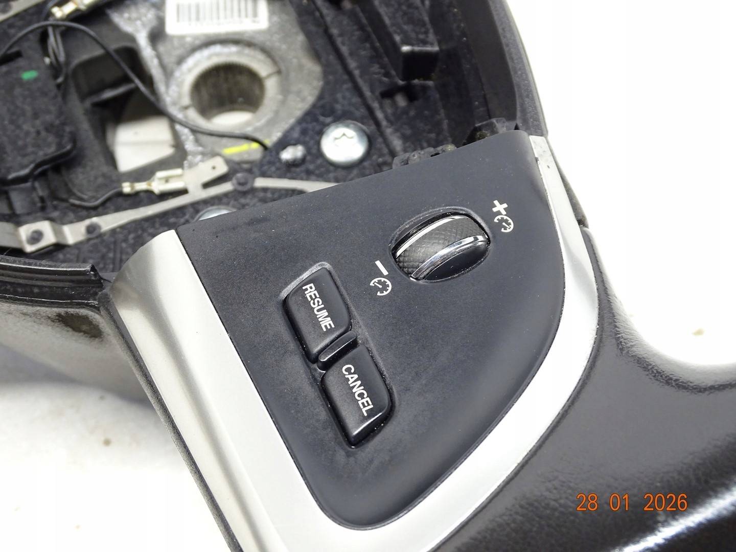 steering wheel, leather MULTIFUNKCJA with shifting Jaguar XF X250