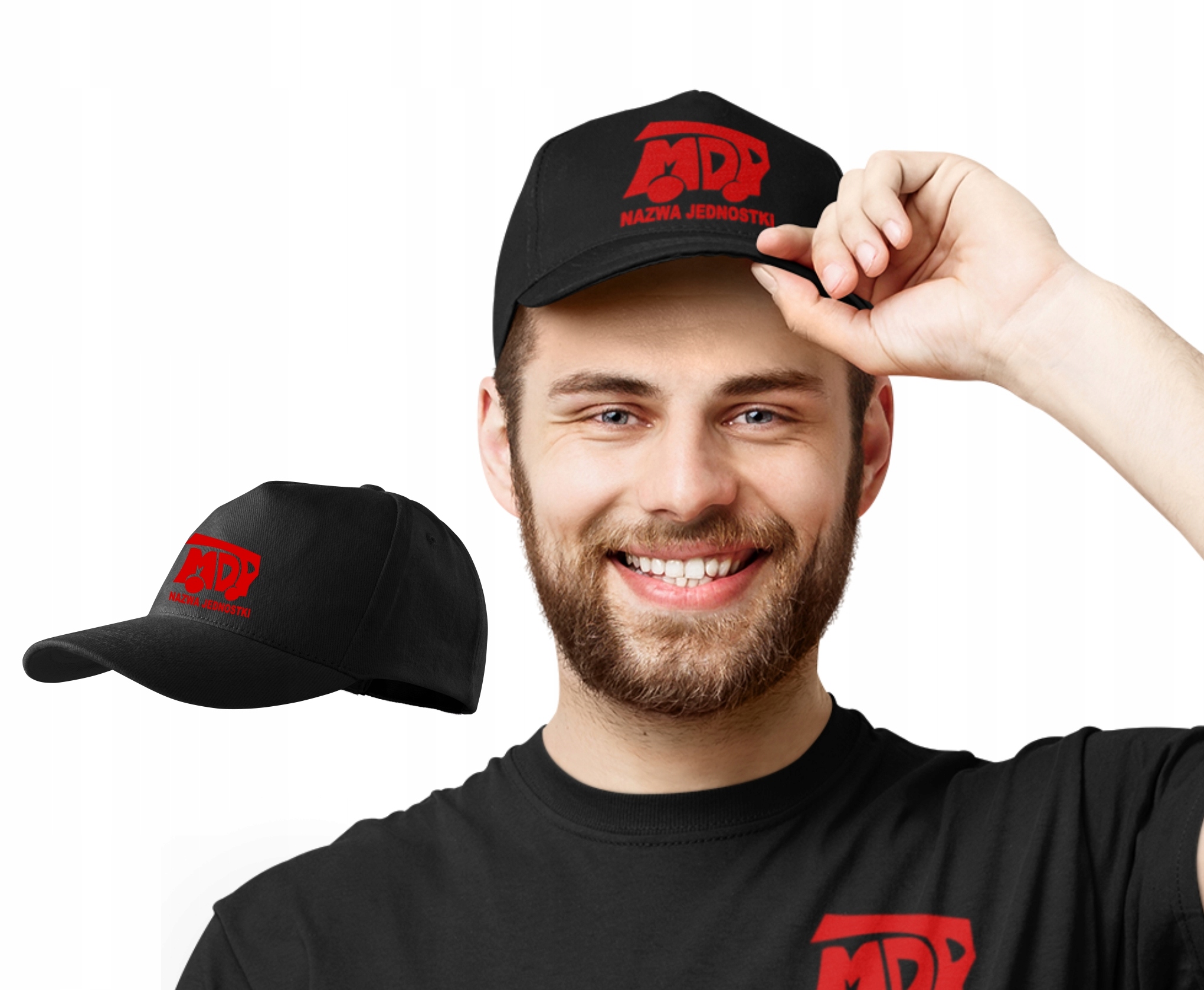

Czapka z daszkiem Mdp Dowolna Nazwa Jednostki