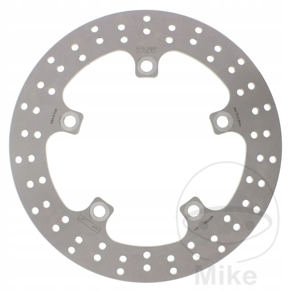 Brzdový kotúč zadný Trw MST386