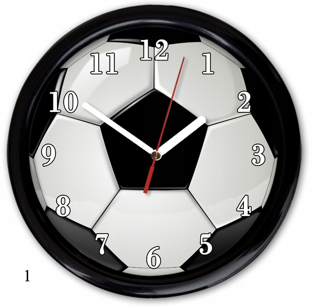 ZEGAR ŚCIENNY PIŁKA NOŻNA FLAGA POLSKI PL CICHY Typ zegar ścienny