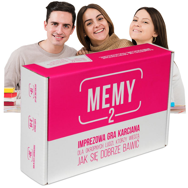 

Gry Imprezowe dla Dorosłych Memy 2 Karciane Zabawa