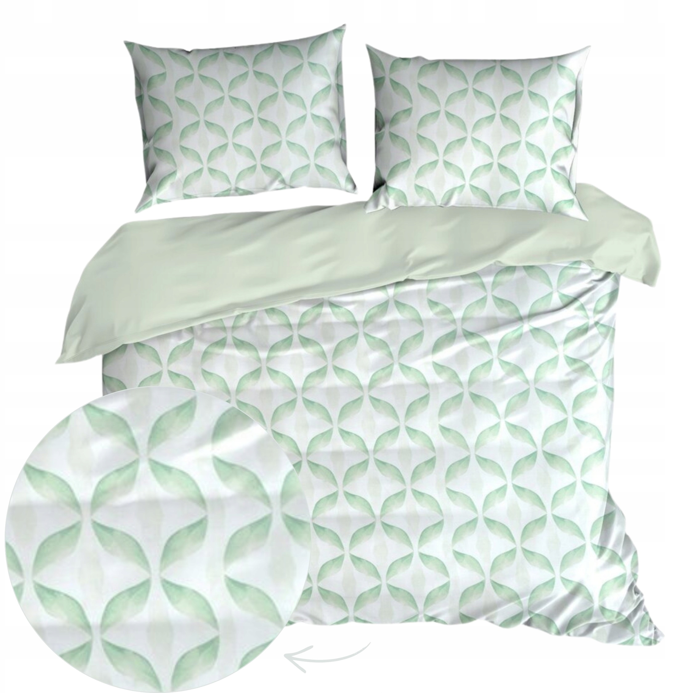 Povlečení 220x200 cm Bavlna satén sada povlaků na přikrývku polštář