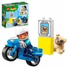 stavebnice Lego 10967 Duplo Motocykl Policie Lego 10967