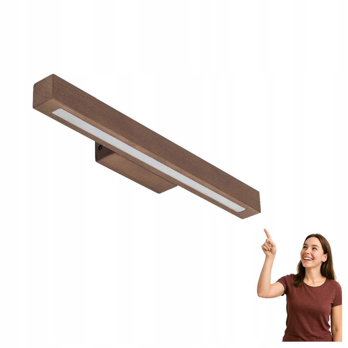 Nástenná Led galerijná lampa 8W Teo Orech 5919 Tk Lighting