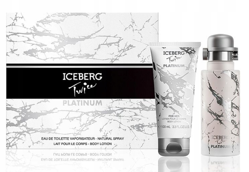 Dámský Set Iceberg Twice Platinum Edt 125 ml a Balzám 100 ml