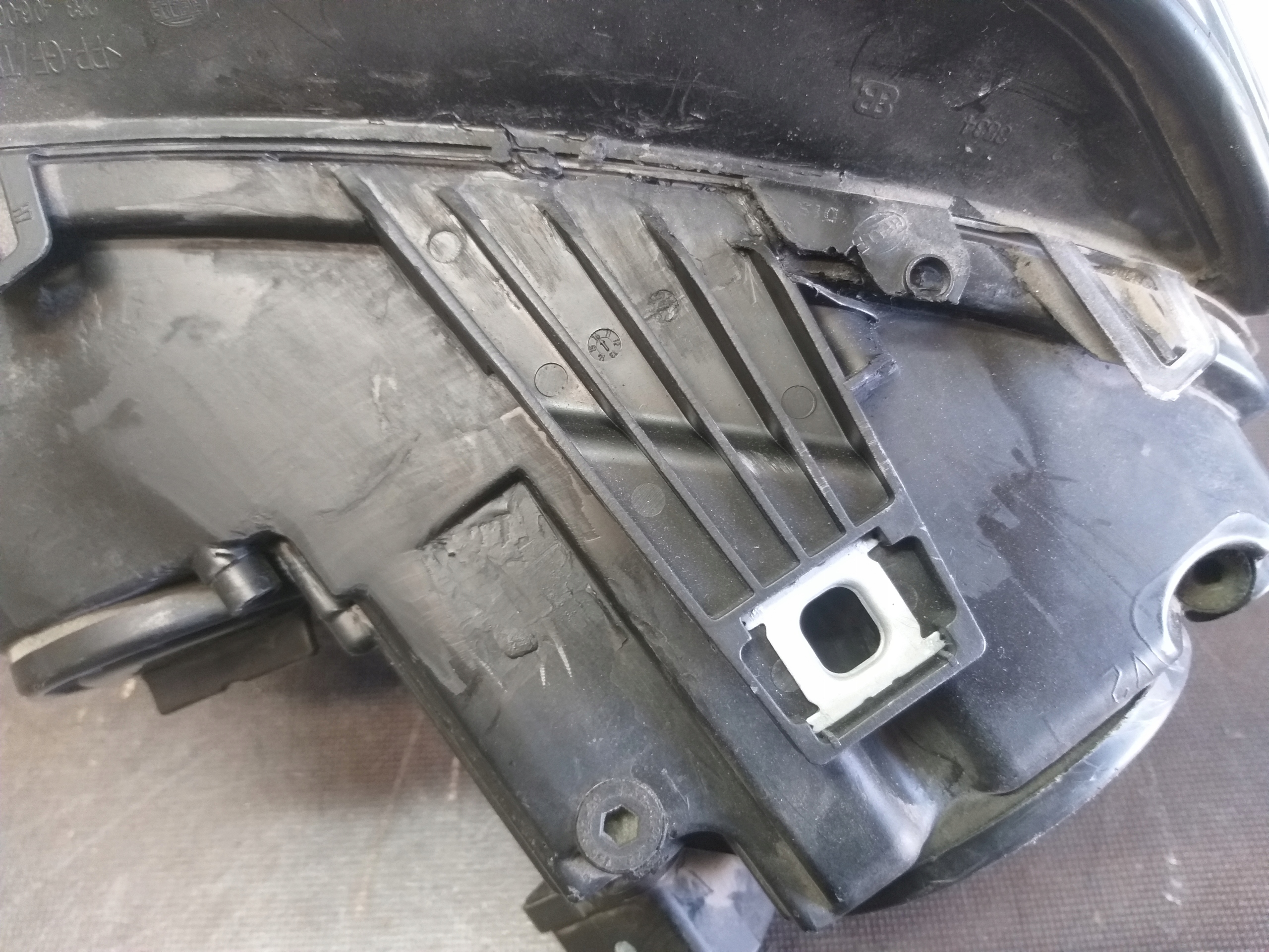 LIGHT LIGHTS FRONT MERCEDES GL W164 XENON POSITIONING