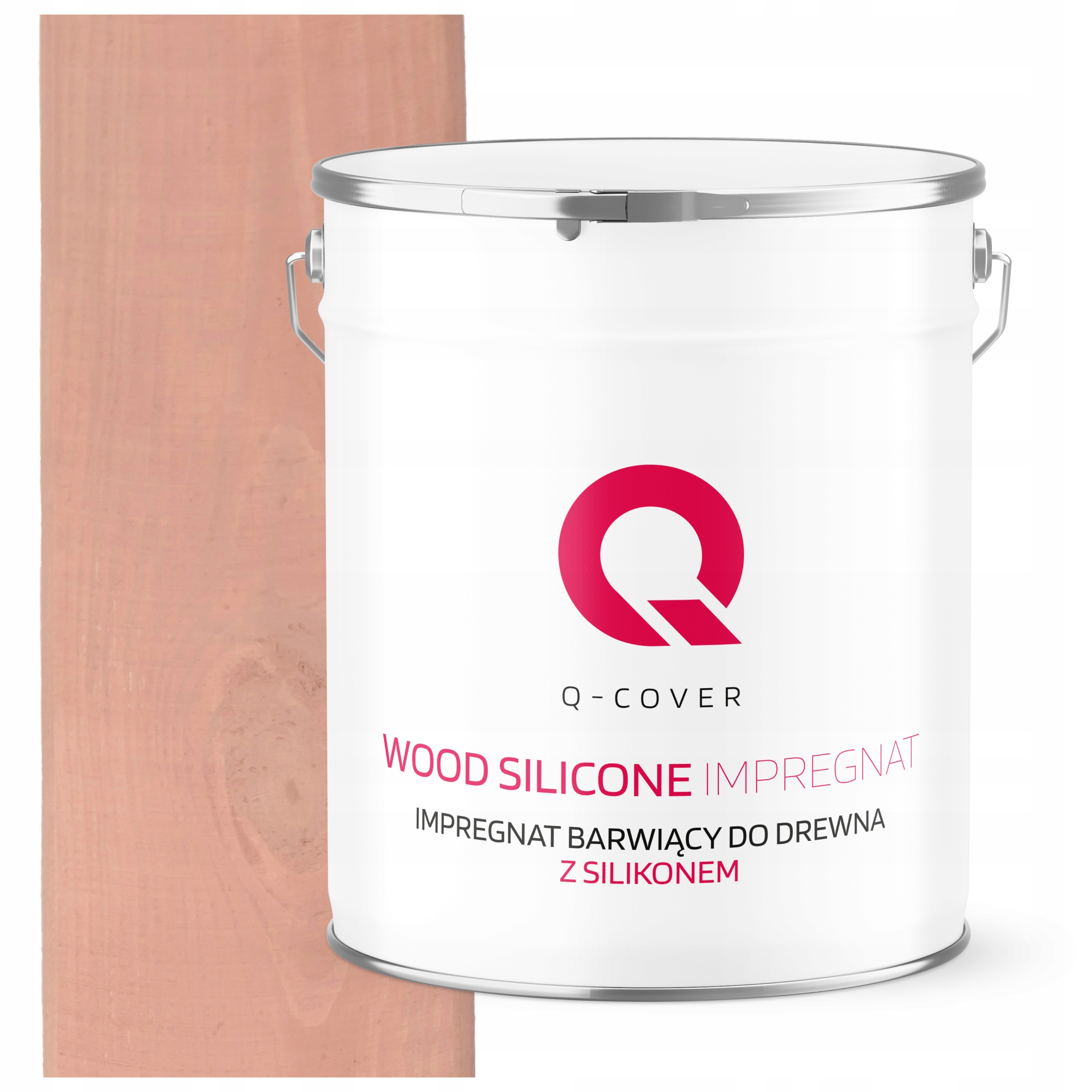 Impregnace Na Dřevo Extra Barva Se Silikonem Chron Barva Trvalá Lososová 5L