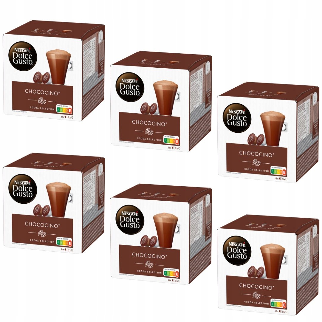 Kapsułki do Dolce Gusto Nescafe Chococino 96 sztuk 6x16
