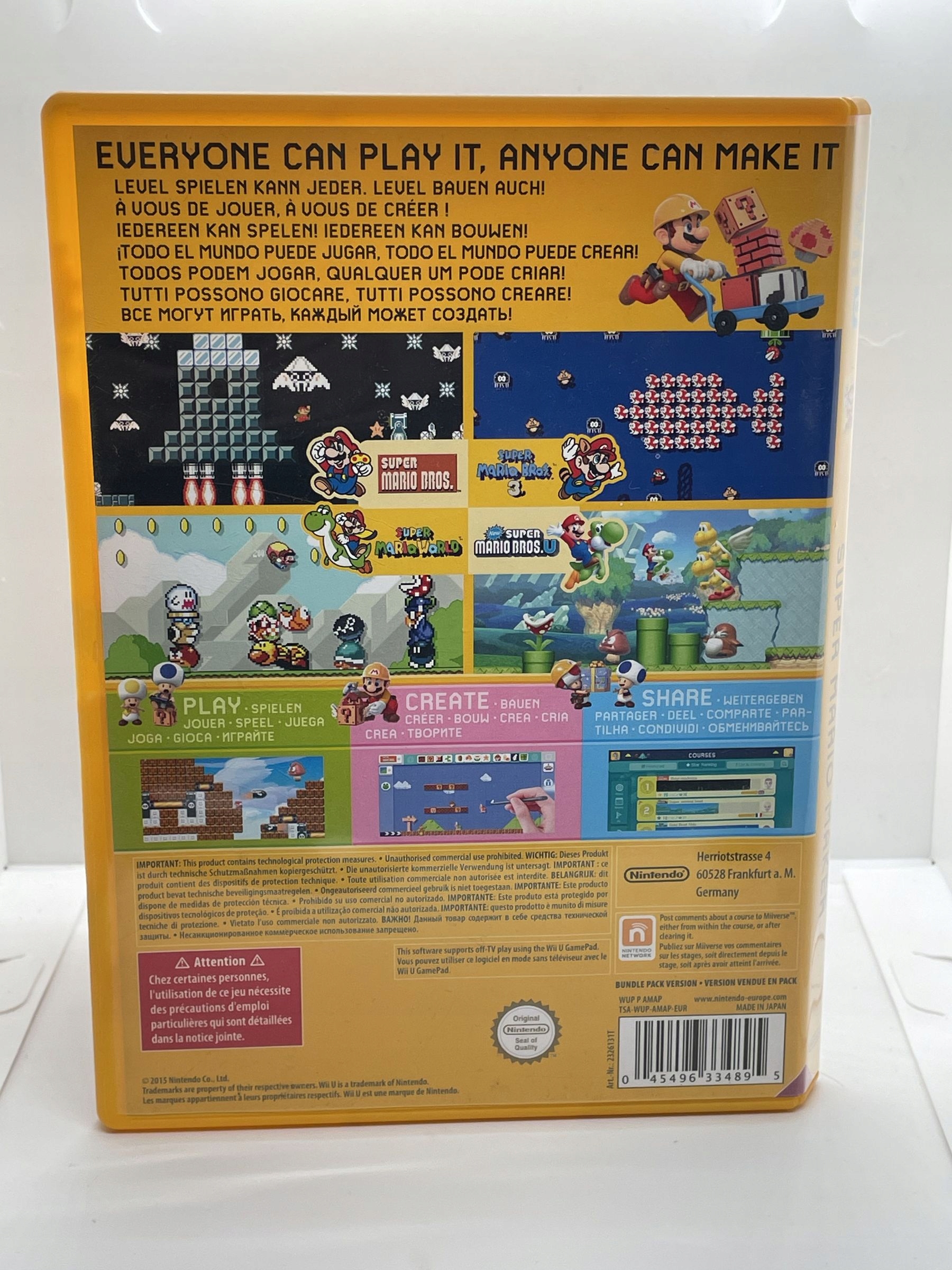Gra Super Mario Maker Wii U Tytuł Super Mario Maker