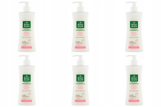 Biały Jeleń Emulze pro intimní hygienu 265 ml 6 Ks